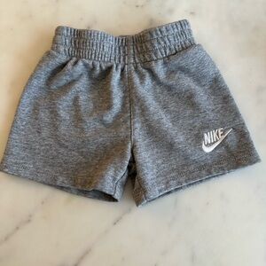Nike toddler Heather Gray Shorts